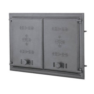 Drzwiczki żeliwne DCHP1 675x480, H1101 - Domabau.pl