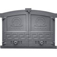 Drzwiczki żeliwne GRECJA 1 600x430, H2001 - Domabau.pl