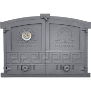 Drzwiczki żeliwne GRECJA 2 600x430, H2002 - Domabau.pl