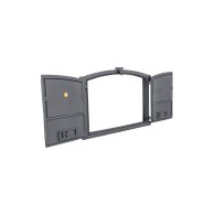 Drzwiczki żeliwne GRECJA 2 600x430, H2002 - Domabau.pl