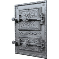 Drzwiczki żeliwne Irys 465x315 , H3602 - Domabau.pl