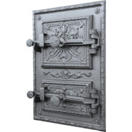 Drzwiczki żeliwne Irys 465x315 , H3602 - Domabau.pl