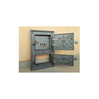 Drzwiczki żeliwne Irys 465x315 , H3602 - Domabau.pl