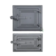 Drzwiczki żeliwne DPK5 + DPK1, H1606 + H1601 - Domabau.pl