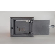 Drzwiczki żeliwne H1626 paleniskowe z wkładką,  285x250, DPK5W - Domabau.pl