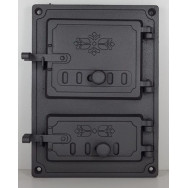 Drzwiczki żeliwne kuchenne 275x375 H1628 z regulacją dop. powietrza - Domabau.pl