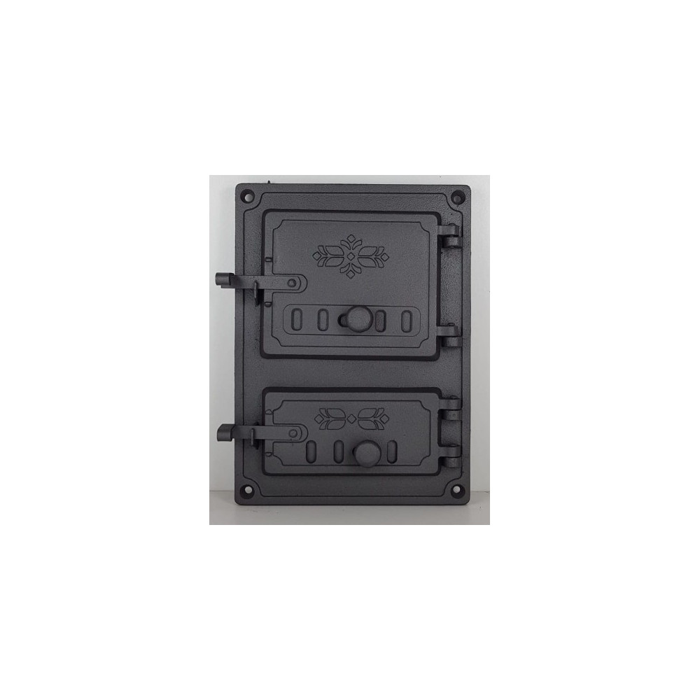 Drzwiczki żeliwne kuchenne 275x375 H1628 z regulacją dop. powietrza - Domabau.pl