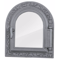 Drzwiczki żeliwne H1611, paleniskowe 325x365,  DPK9 - Domabau.pl