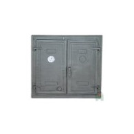 Drzwiczki żeliwne H1526 725x685 + Termometr DW3T - Domabau.pl