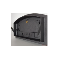 Drzwiczki żeliwne do pieca chlebowego z termometrem H1004 - Domabau.pl