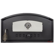 Drzwiczki żeliwne do pieca chlebowego gładkie H1058 - Domabau.pl