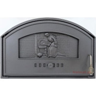 Drzwiczki żeliwne pieca chlebowego 700x460 H1309 - Domabau.pl