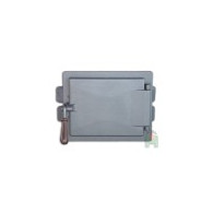 Drzwiczki żeliwne z osłoną żarową H2303 325x260 - Domabau.pl