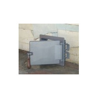 Drzwiczki żeliwne z osłoną żarową H2303 325x260 - Domabau.pl