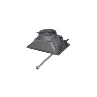 Czopuch żeliwny H1401 prosty z przepustnicą - Domabau.pl