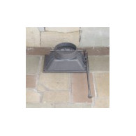 Czopuch żeliwny H1401 prosty z przepustnicą - Domabau.pl