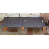 Kompletny żeliwny zestaw do budowy grilla, H2520 - Domabau.pl