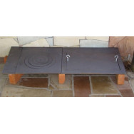 Kompletny żeliwny zestaw do budowy grilla, H2520 - Domabau.pl