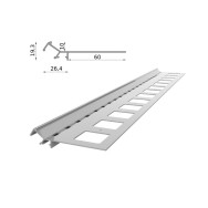 Profil schodowy V LED - Renoplast | Domabau.pl