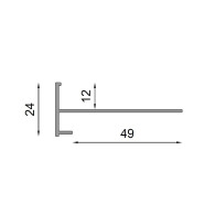 Profil schodowy SC1 - schody i tarasy naziemne - Renoplast | Domabau.pl
