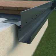 Profil okapowy W60 - do posadzek z płyt 2 cm lub desek kompozytowych - Renoplast | Domabau.pl