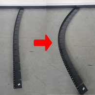 Profil okapowy W35+ do posadzek podniesionych-wentylowanych (system pro) - Renoplast | Domabau.pl