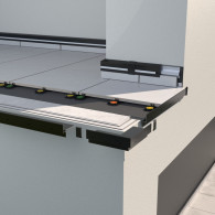 Profil okapowy W35+ do posadzek podniesionych-wentylowanych (system pro) - Renoplast | Domabau.pl