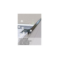 Profil okapowy K100 do posadzek ceramicznych - Renoplast | Domabau.pl