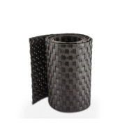 Taśma ogrodzeniowa do paneli 19/255 cm ciemny brąz RD 02