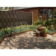 Taśma ogrodzeniowa do paneli 19/255 cm biała RD 07