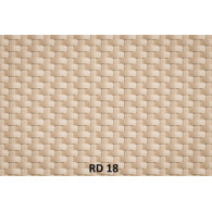 Taśma panelowa z technorattanu w wymiarze 19 cm x 255 cm, kremowy