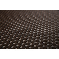 Osłona balkonowa na wymiar. Mata rattanowa dwustronna ciemny brąz RD02