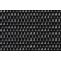 Mata rattanowa dwustronna czarna RD04