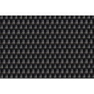 Mata rattanowa dwustronna czarna RD04