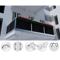 Mata rattanowa dwustronna kolor miodowy RD13