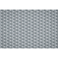 Mata rattanowa dwustronna kolor jasny szary RD17