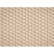 Mata rattanowa dwustronna kolor kremowy RD18