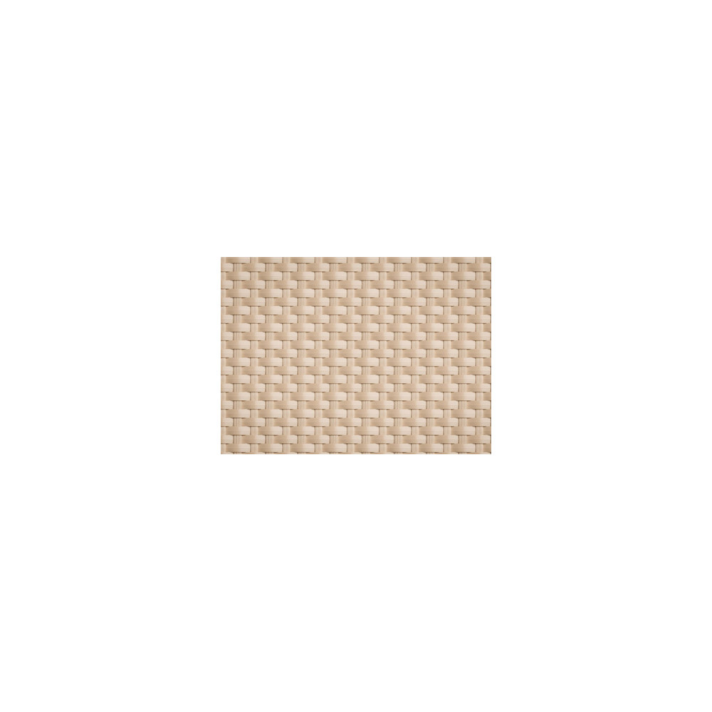 Mata rattanowa dwustronna kolor kremowy RD18