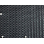 Mata rattanowa dwustronna, oczkowana, na wymiar, stalowa RD03