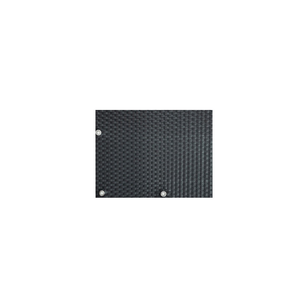 Mata rattanowa dwustronna, oczkowana, na wymiar, stalowa RD03