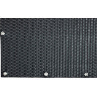 Mata rattanowa dwustronna, oczkowana, na wymiar, stalowa RD03