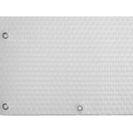 Mata rattanowa dwustronna oczkowana na wymiar kolor biały RD07