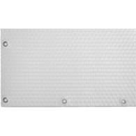 Mata rattanowa dwustronna oczkowana na wymiar kolor biały RD07