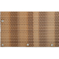 Mata rattanowa dwustronna, oczkowana, na wymiar, kolor słomkowy RD08