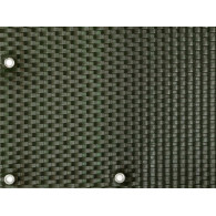 Mata rattanowa dwustronna oczkowana na wymiar kolor zielony RD12