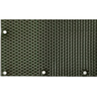 Mata rattanowa dwustronna oczkowana na wymiar kolor zielony RD12