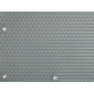 Mata rattanowa dwustronna oczkowana na wymiar kolor jasny szary RD17