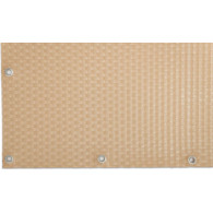 Mata rattanowa dwustronna oczkowana na wymiar kolor jasny krem RD18