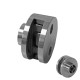 Uchwyt do balustrady ze stali nierdzewnej AISI 304, na szkło 8-12,76 mm, model 40, szlifowany