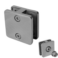 Uchwyt na szkło poza osią dwustronny